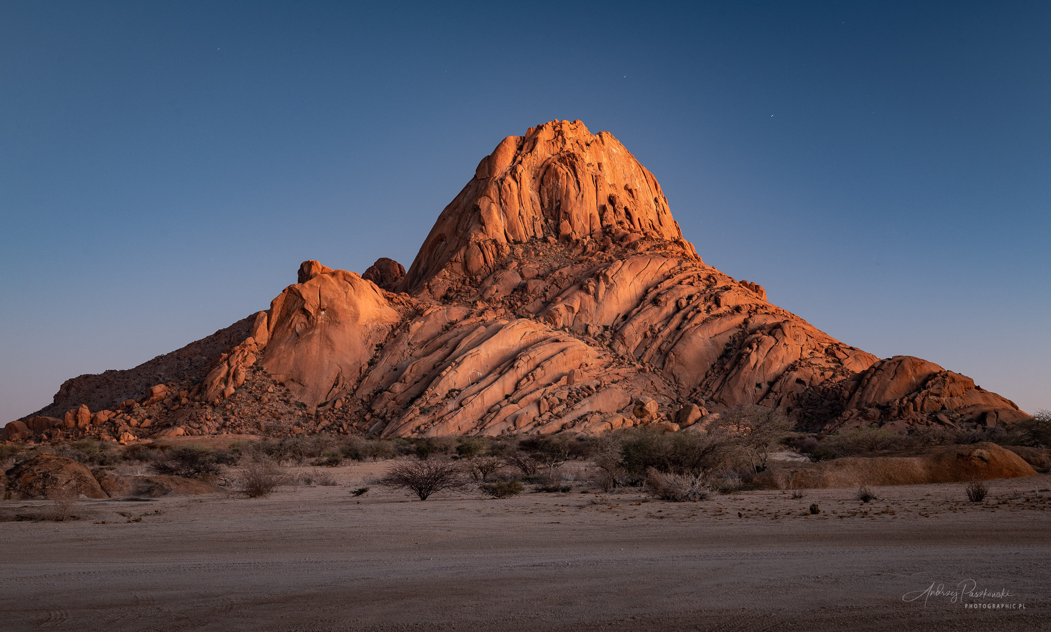Fotografia krajobrazowa Namibia