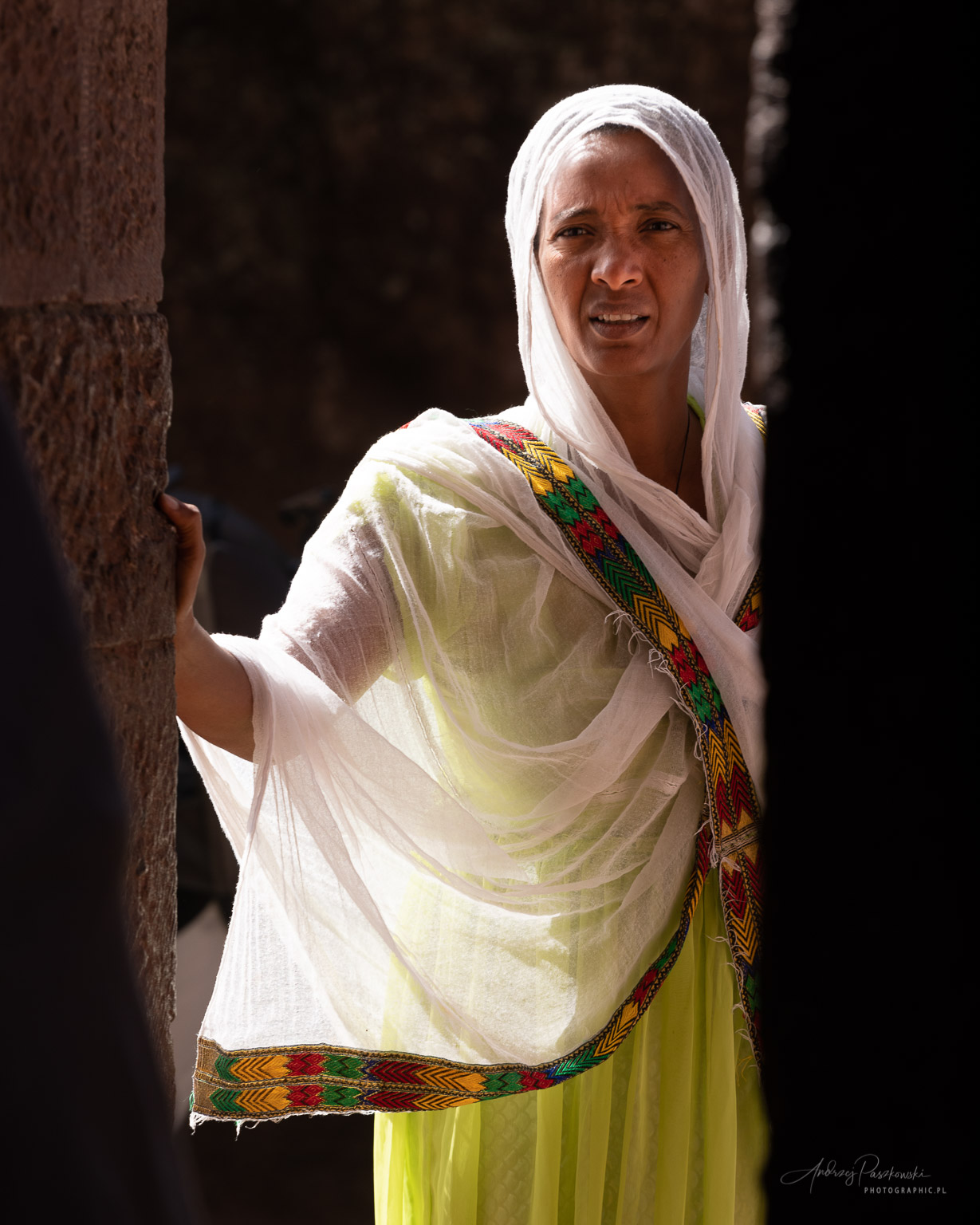 portret kobiety Etiopia